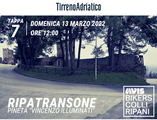 Tirreno Adriatico 2022, gli ABCR organizzano l’accoglienza alla Tappa 7 a Ripatransone